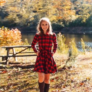 Kiel James Patrick Cozy Cabin Flannel Dress